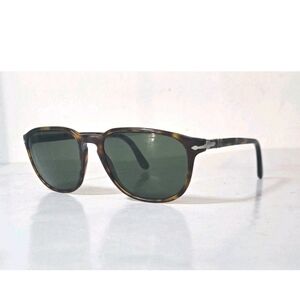 Persol 3019S Sunglasses Tortoise Green Unisex